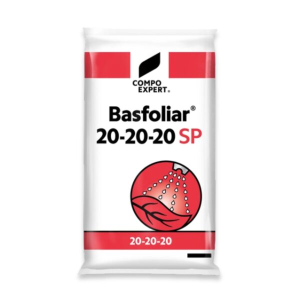 Basfoliar 20-20-20 SP – zrównoważony nawóz dolistny NPK Basfoliar 20-20-20 SP 25 kg – nawóz dolistny NPK z mikroelementami do upraw rolniczych i ogrodniczych