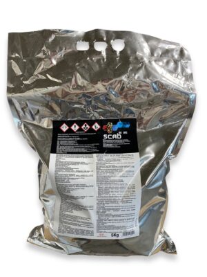 Scab 80 WG 5 kg – skuteczny fungicyd do sadów i truskawek Fungicyd Scab 80 WG 5 kg – kaptan 800 g/kg, ochrona sadów i roślin ozdobnych