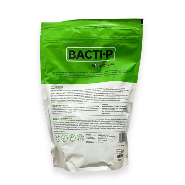 BACTI-P 1 kg – aktywator fosforu i potasu BACTI-P 1 kg – biostymulator mikrobiologiczny fosfor i potas